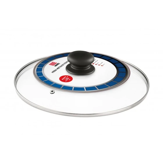 Крышка Нева Металл NMP 43026, металл/стекло, прозрачная, 26 см