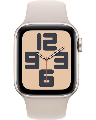 Ağıllı saat Apple Watch SE 40mm Starlight Aluminium with Starlight Sport Band - S/M Model A2722 (MR9U3QR/A)