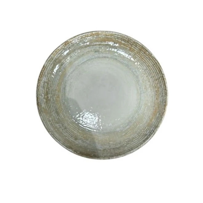 Тарелка обеденная Danny Home M21DZ, бежевая, 21x4 см Тарелка обеденная Danny Home M21DZ, бежевая, 21x4 см