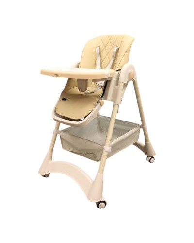 Uşaqlar üçün yedizdirmə oturacağı Burbay TB-2824Y, sarı, 82x38x27 sm, 4 ay+