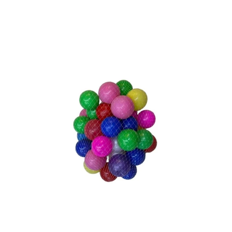 Шарики для сухого бассейна TOP45OU, 45 шт, разноцветные