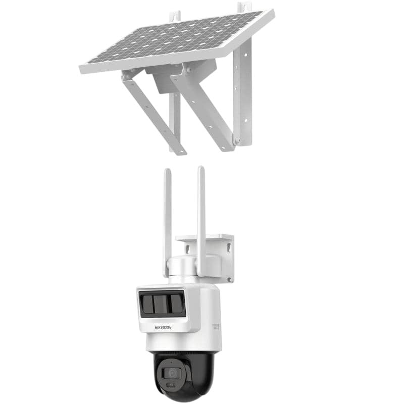 Камера с солнечной панелью Hikvision DS-2DE2C400IWG-K/4G/C05S10
