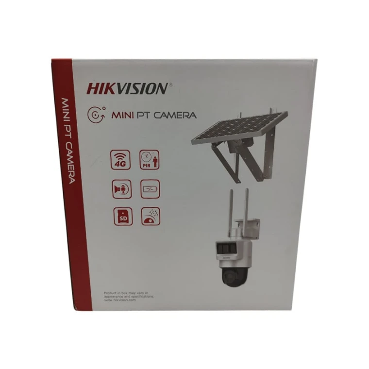 Камера с солнечной панелью Hikvision DS-2DE2C400IWG-K/4G/C05S10