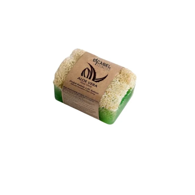 Мыло Escabel Cosmetics Aloe Vera с тыквенными волокнами 120 г