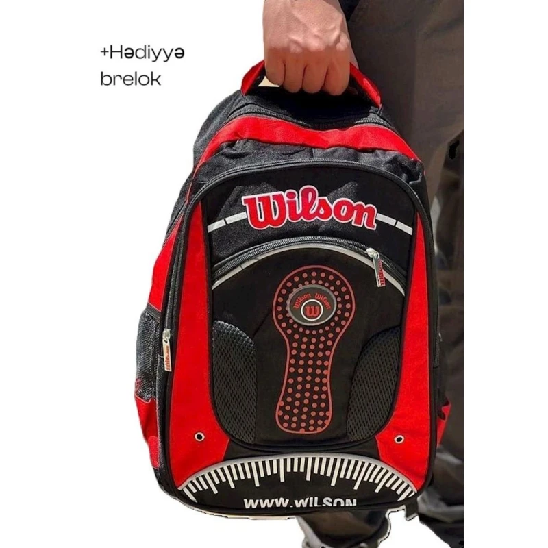 Школьный рюкзак CB34WIL8 черный/красный