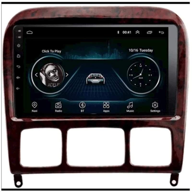 Автомобильный монитор NAVO для Mercedes S-class W220 Автомобильный монитор NAVO для Mercedes S-class W220