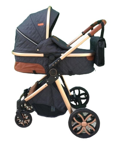 Uşaq arabası TG110 Black, qara