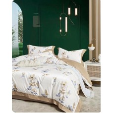 Yataq dəsti MiraNova CTS-423, yorğan üzü 200x220 sm, mələfə 240x260 sm, yastıq üzü 50x70 sm, ikinəfərlik, satin, rəngbərəng