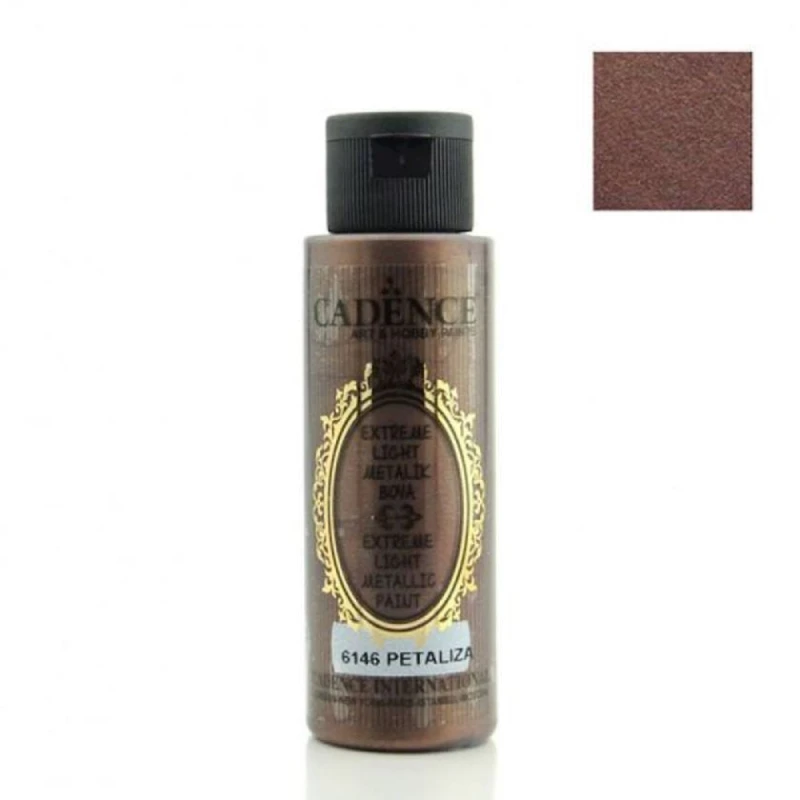 Акриловая краска-металлик Cadence Extreme Light Metallic 6146 Petaliza 70 мл Акриловая краска-металлик Cadence Extreme Light Metallic 6146 Petaliza 70 мл