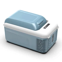 Автохолодильник Alpicool V-12L, синий/белый, 12 л