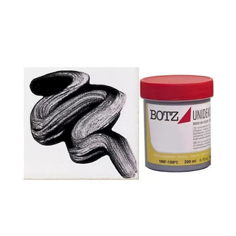 Краска для керамики Botz Unidekor 4004, черный, 200 мл