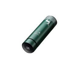 Termos temperatur sensoru ilə, yaşıl, 480 ml