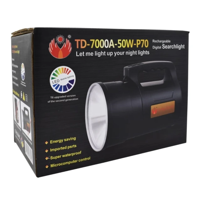 Фонарь TD-7000A 50W