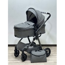 Uşaq arabası 2in1 Kidilo V9G, boz