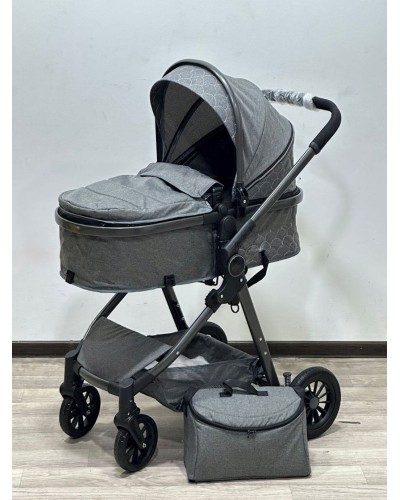 Uşaq arabası 2in1 Kidilo V9G, boz