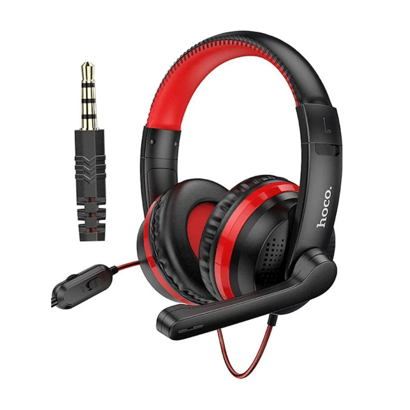 Наушники-гарнитура Hoco W103 Red