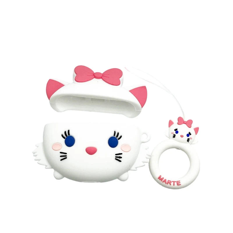 Qulaqlıq üçün çexol Marte Apple AirPods 3 üçün, Ağ