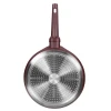 Сковородка для блинов Berlinger Haus Leonardo Collection BH-8026, 28 см, алюминий, трехслойное антипригарное титановое покрытие, бордовая