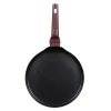 Сковородка для блинов Berlinger Haus Leonardo Collection BH-8026, 28 см, алюминий, трехслойное антипригарное титановое покрытие, бордовая