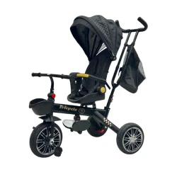 Üçtəkərli uşaq velosipedi KQ6170-200, qara