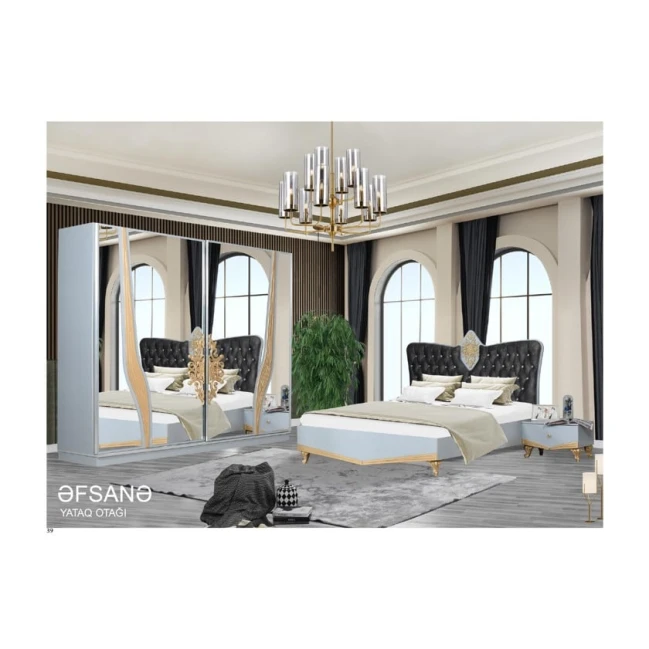 Гарнитур мебели Əfsanə, синий, Ламинат Гарнитур мебели Əfsanə, синий, Ламинат