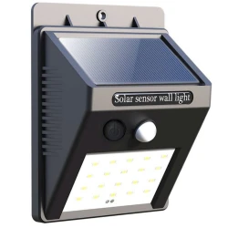 Küçə lampası Solart Solar Panel COB 1, qara Küçə lampası Solart Solar Panel COB 1, qara