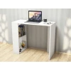 Компьютерный стол Art Mebel House 140, белый, 75x90x50 см