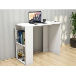 Компьютерный стол Art Mebel House 140, белый, 75x90x50 см