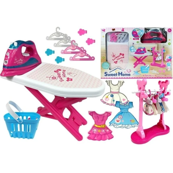 Игровой набор утюг Alliance company, розовый, 3+ лет, пластик Игровой набор утюг Alliance company, розовый, 3+ лет, пластик