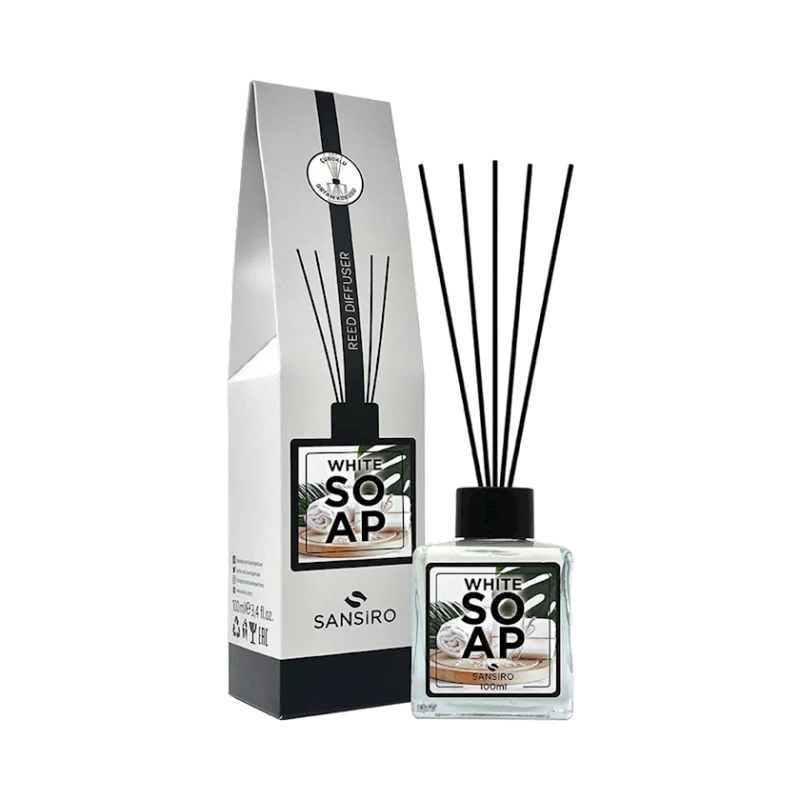 Ароматический диффузор Sansiro White Soap, 100 мл