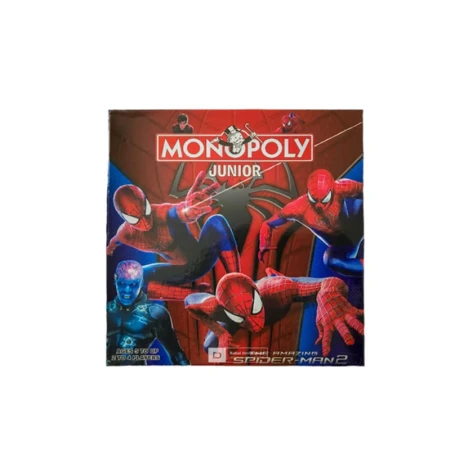 Masaüstü oyun Monopoly Junior Spiderman, ingilis dilində, 5+ yaş