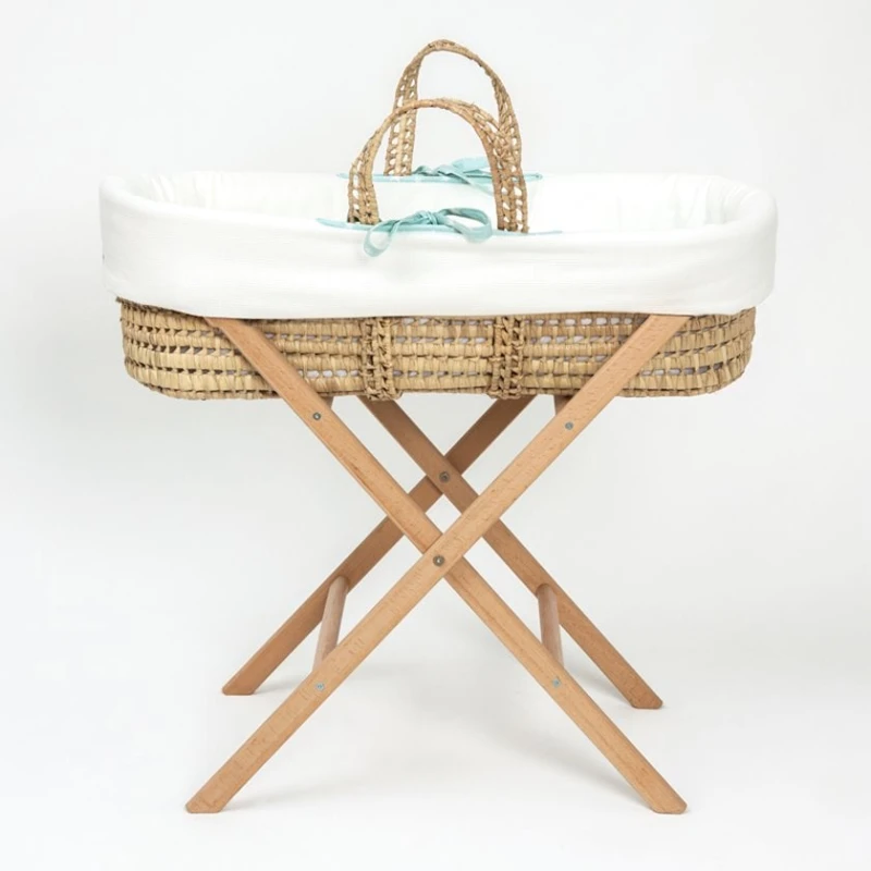 Колыбель из плетенной корзины Funna Baby Aqua Колыбель из плетенной корзины Funna Baby Aqua