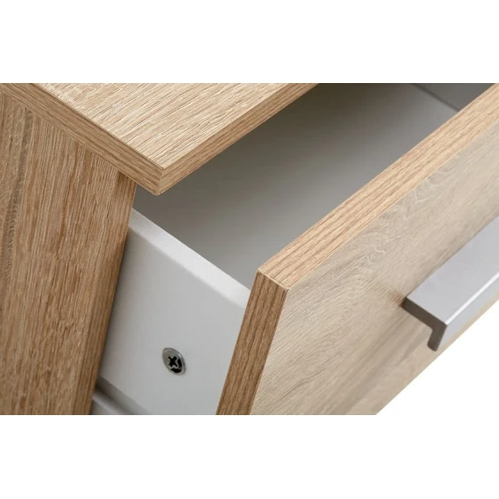 Прикроватная тумбочка JYSK Tapdrup, 32x41x48 см, бежевая Прикроватная тумбочка JYSK Tapdrup, 32x41x48 см, бежевая