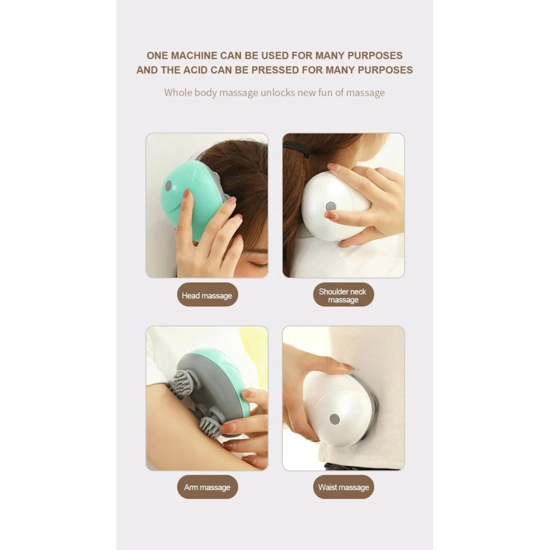 Baş üçün masajor OSK-701A Mini Blue