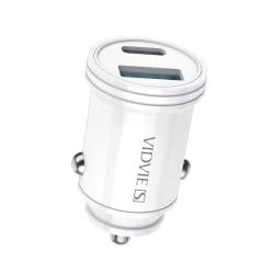 Автомобильное зарядное устройство Vidvie QC19