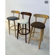 Bar stulu Stul, qəhvəyi, taxta material, Çin istehsalıdır - SR-18
