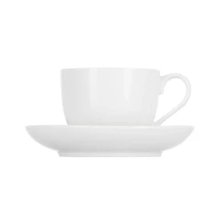 Чайная пара Giphel Blanche 51035, 0.25 л, фарфор, белая Чайная пара Giphel Blanche 51035, 0.25 л, фарфор, белая