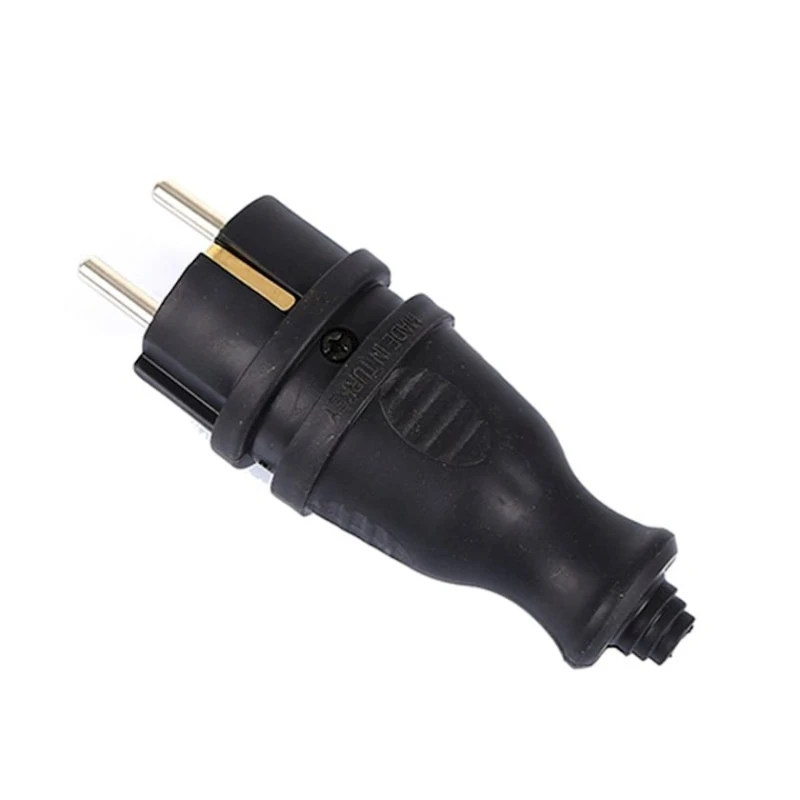 Вилка Bylion 1x16 A черная Вилка Bylion 1x16 A черная