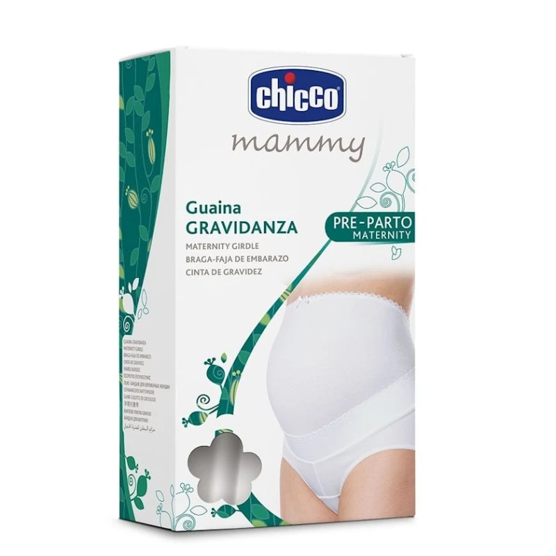 Бандаж трусы Chicco Guaina Preparto для беременных, размер 5, белый Бандаж трусы Chicco Guaina Preparto для беременных, размер 5, белый