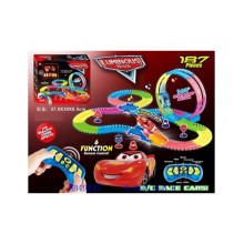 Avtotrek Luminous Track McQueen, qırmızı