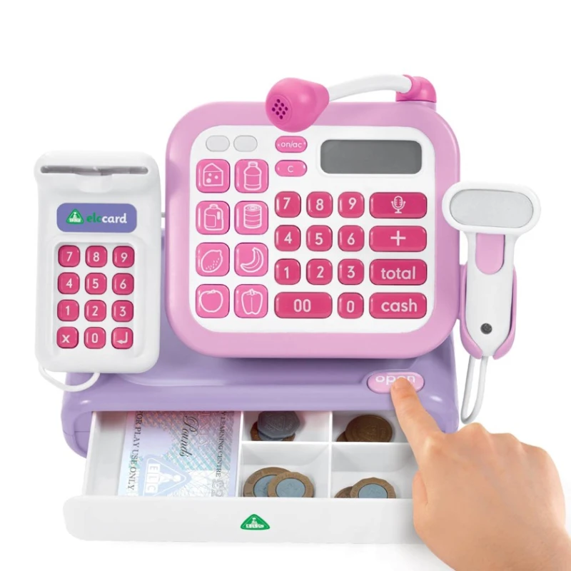 Игра в магазин Addo Elc Cash Register Pink Игра в магазин Addo Elc Cash Register Pink