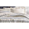 Комплект постельного белья Yataş Meri, пике 200x230 см, простыня 240x260 см, наволочка 50x70 см (2 шт), двуспальный, хлопок, белый/синий Комплект постельного белья Yataş Meri, пике 200x230 см, простыня 240x260 см, наволочка 50x70 см (2 шт), двуспальный, хлопок, белый/синий
