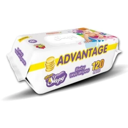 Детские влажные салфетки Sleepy Advantage, 120 шт