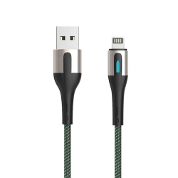 Кабель USB Sendem T10 Lightning Cable, Green