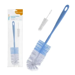 Набор ершиков для чистки бутылочек Babyono 721/01, 2 шт, голубой