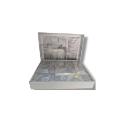 Yataq dəsti Moon Star 417, yorğan üzü 160х220 sm, mələfə 160х240 sm, yastıq üzü 50х72 sm, birnəfərlik, pambıq