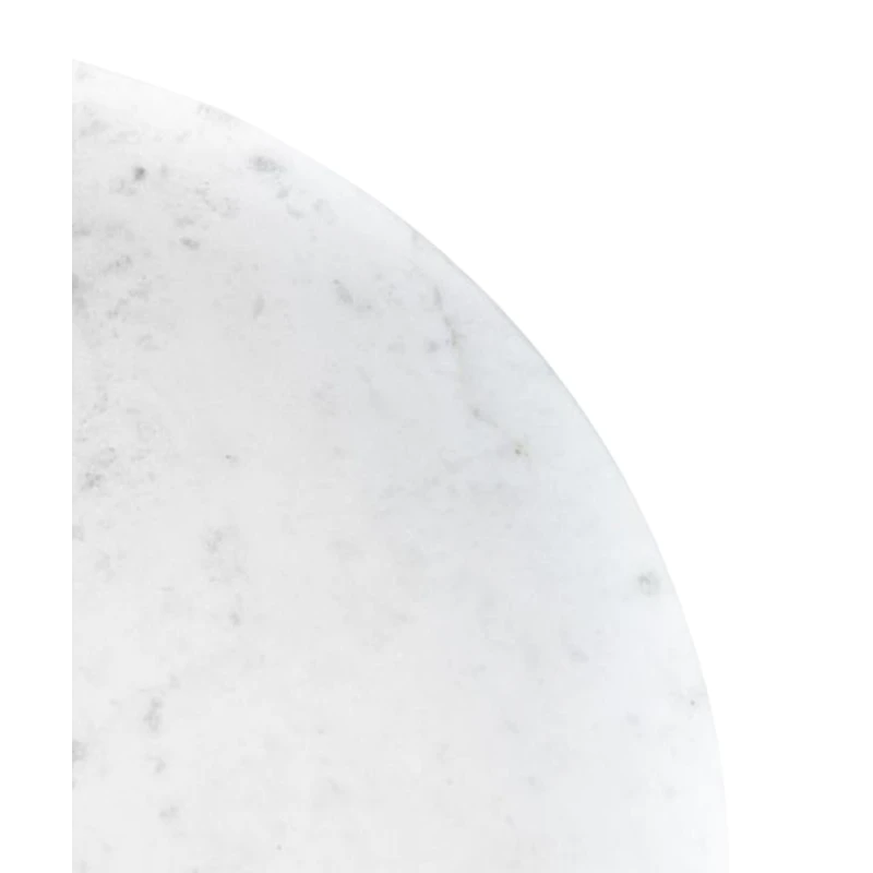Сервировочная доска Hom-me Angelo, 30x30x6.5 см, мрамор, белая Сервировочная доска Hom-me Angelo, 30x30x6.5 см, мрамор, белая