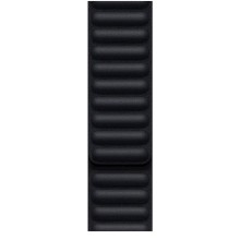 Qayış Apple Watch 41mm Midnight Leather Link - M/L (ML7T3ZM/A)