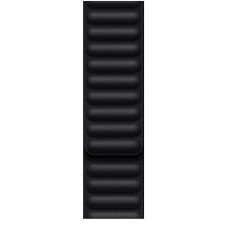 Qayış Apple Watch 41mm Midnight Leather Link - M/L (ML7T3ZM/A)