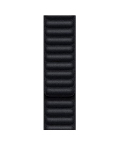 Qayış Apple Watch 41mm Midnight Leather Link - M/L (ML7T3ZM/A)